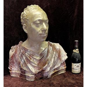 Plaster Bust Of Diotisalvi Neroni Italian Politician Medici Florence Louvre Renaissance