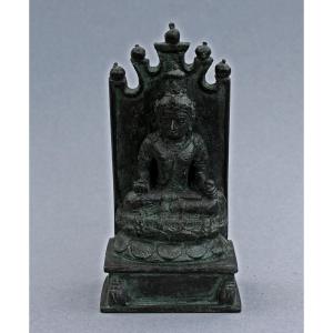 Ancient Javanese Bronze Bodhisattva Buddhist Buddha From Java Indonesia