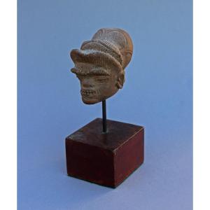 Artifact, Terracotta Demon Head Majapahit, Java, 15th Century.