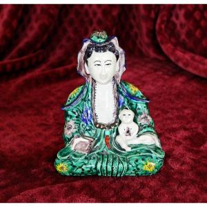 Chinese Guanyin Porcelain Jingdezhen Fertility, Safe Pregnancy & Children In Good Health