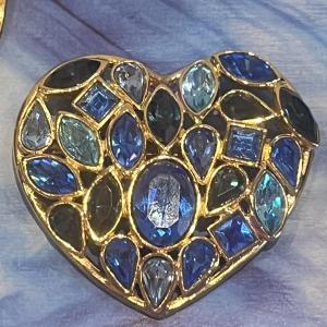 Yves Saint Laurent, Heart Brooch.