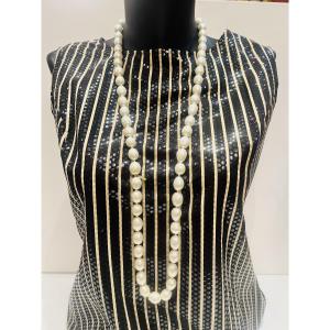 Chanel, Baroque Pearl Necklace, 1985.