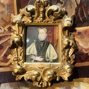 Flemish School, Portrait Of Anne Of Austria, 19th Century.