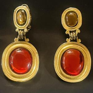 Yves Saint Laurent Earrings.