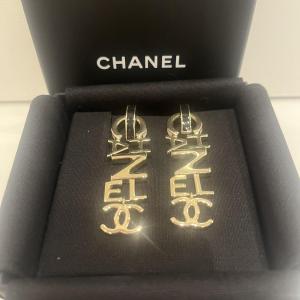 Chanel, Pair Of Earrings For Pierced Ears 