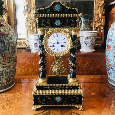 Pendule Portique D’epoque Napoléon III