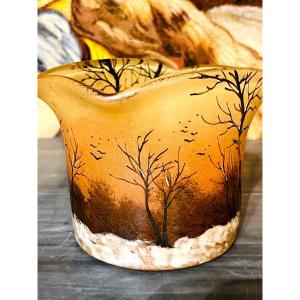 Legras, Coupe Paysage Enneigé.