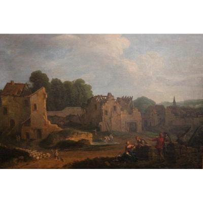 Scenery Ruins Animated