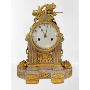 Louis XVI Borne Clock