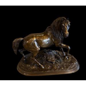 Bronze Free Horse Pj Mene