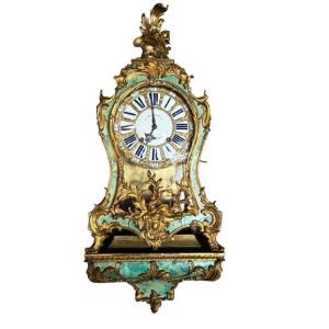 Cartel And Its Green Horn Base Louis XV - XVIIIth Century