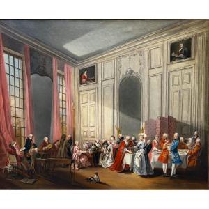 An English-style Tea Party Featuring A Child Portraying Mozart At The Palais Du Temple