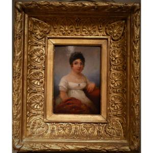 Portrait Lady Of The Empire Court