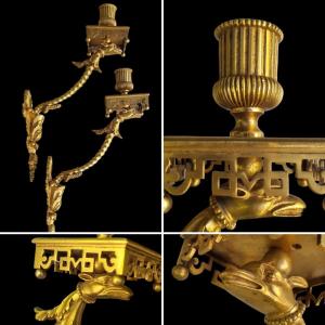 Louis XVI Style Gilt Bronze Aplliques In The Taste Of François Remond