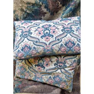 Two Velvet Decorative Style Cushions 