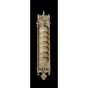 Gilt Bronze Weekly Case Charles X Neo-gothic Troubadour Period