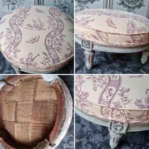 Louis XVI Period Footrest Stool