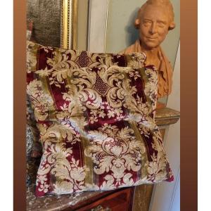Pair Of Velvet Decorative Style Cushions