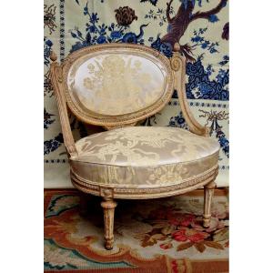 Short Chair Louis XVI Style