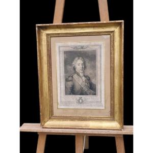 Count Of Artois Charles X Engraving Royalist King Emigration Versailles