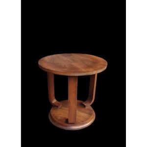 Art Deco 1930s Ocean Liner Style Pedestal Table 