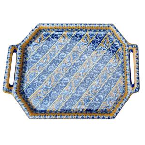 Gien Earthenware Tray Or Dish, Circa 1900
