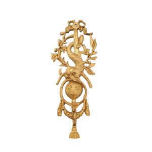 Fleur-de-lis Dauphin Gilt Bronze Napoleon III Royalist Period