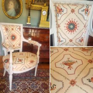 Cabriolet Chair Directoire Early 18th Century