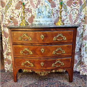 Marquetry Commode Louis,xv XVIIIth Century