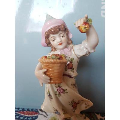 Time Porcelain Figure XIX
