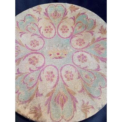 Tapestry Small Point Napoleon III Crown Comtal Armoiri