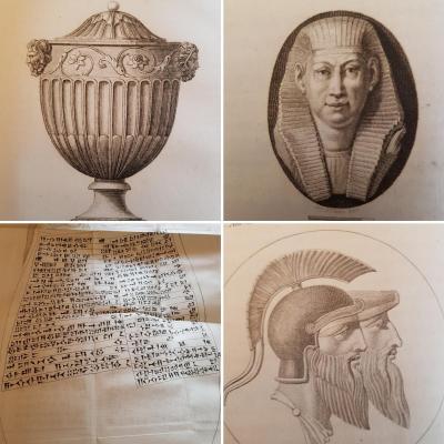 Millin Ancient Monuments Inedits 1802 And 1806 Neoclassical