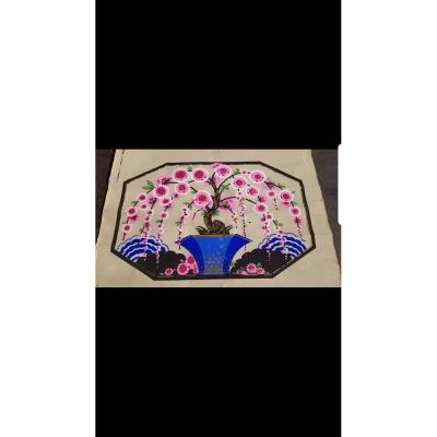 3 Top Of Paper Holder Painted By 1925