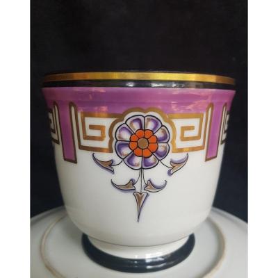 Little Freshener Or Porcelain Cache-pot From Paris Napoleon III