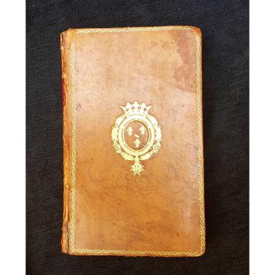 RELIURE AUX ARMES PRINCE DE CONDÉ - PASTORALES ET ELEGIES ROYALISME  LIVRE ARMOIRIES