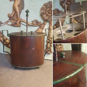 Large Painted Sheet Egg Box Directory Period Or Early XIXth