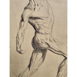Skinny - Drawing At The Mine XX Anatomy Nude Man Academy Of