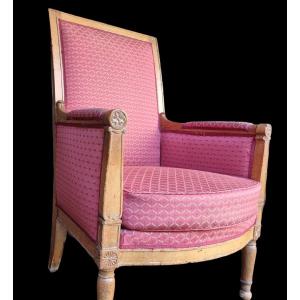 Shepherdess Directoire Period Consulate Empire Natural Wood