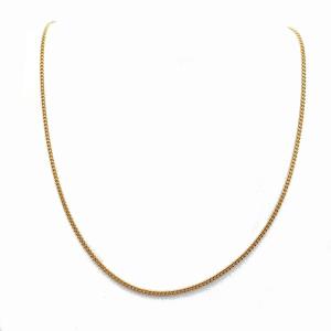 Long Curb Chain - 18k Gold