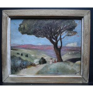 Orientalist Animated Landscape Algeria Tunisia Morocco Signed To Identify XX Rt715