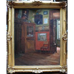A Roosenboom Signed Dated 1905 To Identify Interior Scene XIX Rt835 *