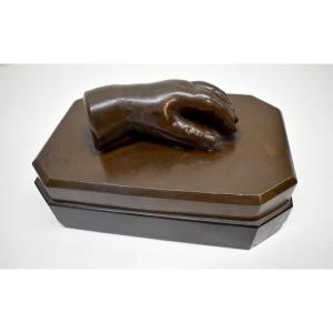 F Barbedienne Fondeur Representation Of A Study Of A Child's Hand 19th Century Ref599