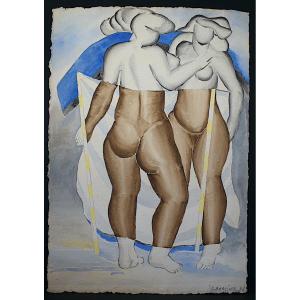 Claude Beaujour Erotic Female Nudes 1996 XXth Rt935