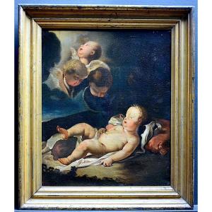 Putti Cherubs Cherubs Loves Baroque Style Religious XVIIIth Rt990