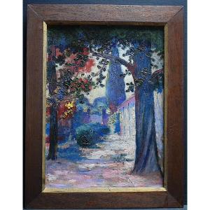 Provençal Landscape Provence Impressionist Fauve  Unsigned Early 20th Century Rt1033