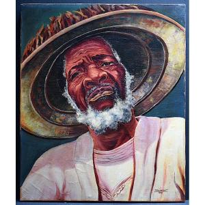 François Pinardon Africanist Old Man Malinké Ivory Coast Africa 1960s Rt1152