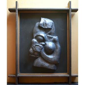 Claude Tchavouch Painter Sculptor Maternity Modernist Rt1169