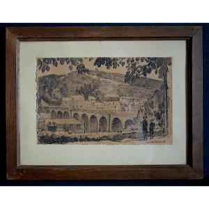 Raymond Dendeville Hospice Viaduct In Elbeuf Sur Seine Normandy Rt1166