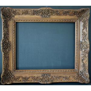 Montparnasse Frame Carved Wood Rebate 49.5 X 40 Cm Frame Ref C1204