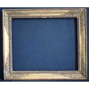 Empire Period Frame Gilded With Palmettes Rebate 32 X 26 Cm Frame Ref C1207